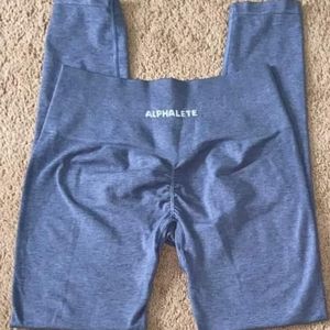 Alphalete amplify leggings French Blue